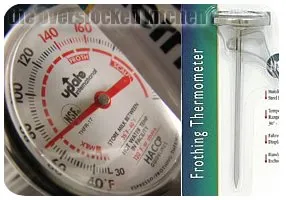 Update International THFR-17 - 5.5"-Long Dial Frothing Thermometer