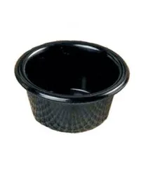 Thunder Group Black Smooth Ramekin 6 oz (48 per Case) [ML539BL]