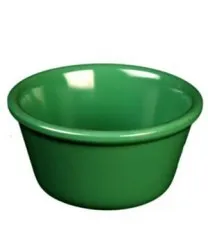 Thunder Group ML536GR - Green Smooth Ramekin 2.5 oz (48 per Case) 