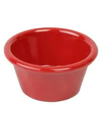 Thunder Group Pure Red Smooth Ramekin 2.5 oz (48 per Case) [ML536PR]