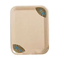 Thunder Group 0902J - Square Tray - Wei Collection 15-1/4" x 11-1/2" (Pack of 12) 