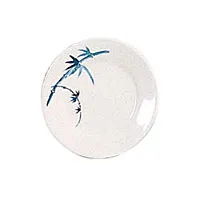 Thunder Group 1007BB - Round Plate - Blue Bamboo Collection 6 7/8" (12 per Case) 