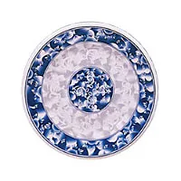 Thunder Group 1013DL - Round Plate - Blue Dragon Collection 12-5/8" (12 per Case) 