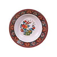 Thunder Group 1108TP - Soup Plate - Peacock Collection 7-7/8" (12 per Case) 