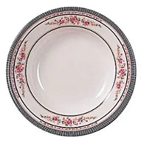 Thunder Group 1110AR - Soup Plate - Rose Collection 10-3/8" (12 per Case) 