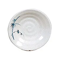 Thunder Group 1350BB - Soup Plate - Blue Bamboo Collection 5-1/8" (12 per Case) 