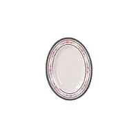 Thunder Group 2008AR - Oval Platter - Rose Collection 7-7/8" (12 per Case) 