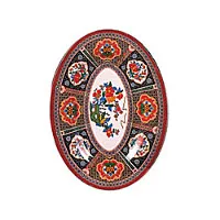 Thunder Group 2012TP - Oval Platter - Peacock Collection 12" (12 per Case) 