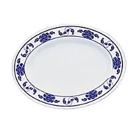 Thunder Group Oval Platter - Lotus Collection 14" (12 per Case) [2014TB]