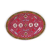 Thunder Group 2014TR - Oval Platter - Longevity Collection 14" (12 per Case) 