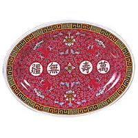 Thunder Group Oval Platter - Longevity Collection 16" (12 per Case) [2016TR]