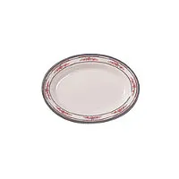 Thunder Group 2109AR - Deep Oval Platter - Rose Collection 9" (12 per Case) 