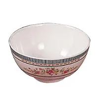 Thunder Group 3006AR - Rice Bowl - Rose Collection 8 oz (12 per Case) 