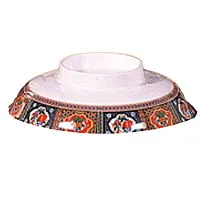 Thunder Group 3201CTP - Noodle Bowl Lid - Peacock Collection 5-3/4" (12 per Case) 