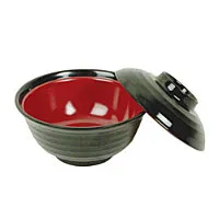 Thunder Group 3222JBR - Melamine Miso Donburi Bowl 4 3/4" (Pack of 12) 