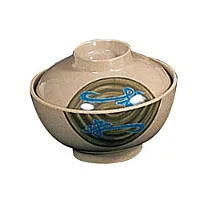 Thunder Group 3506J - Special Bowl with Lid - Wei Collection 10 oz. (12 per Case) 