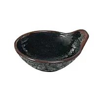 Thunder Group Tempura Dip Bowl - Tenmoku Collection 4-1/4" (12 per Case) [3601TM]