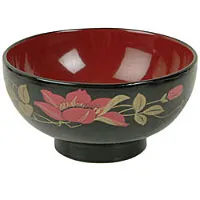 Thunder Group 45-5 - Wood Miso & Rice Bowl 4 3/4" (Pack of 12) 