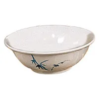 Thunder Group 5095BB - Noodle Bowl - Blue Bamboo Collection 82 oz (12 per Case) 