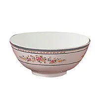 Thunder Group 5207AR - Rice Bowl - Rose Collection 30 oz (12 per Case) 