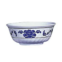 Thunder Group 5308TB - Swirl Bowl - Lotus Collection 45 oz (12 per Case) 