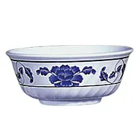 Thunder Group 5309TB - Swirl Bowl - Lotus Collection 66 oz (12 per Case) 