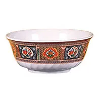 Thunder Group 5309TP - Swirl Bowl - Peacock Collection 66 oz (12 per Case) 