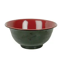 Thunder Group 5565JBR - Melamine Miso Donburi Bowl 6 1/2" (Pack of 12) 