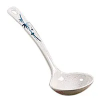 Thunder Group 7001BB - Soup Ladle - Blue Bamboo Collection 7" x 2-1/2" (60 per Case) 