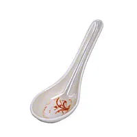 Thunder Group 7003GD - Won Ton Soup Spoon - Gold Orchid Collection 5-3/4" (60 per Case) 