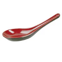 Thunder Group 7003JBR - Melamine Soba Renge Spoon (Pack of 60) 