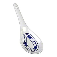 Thunder Group Rice Ladle - Lotus Collection 8-3/4" x 2-3/4" (24 per Case) [7007B]