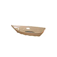 Thunder Group 8004J - Sushi Boat - Wei Collection 9-1/2" x 4-1/2" (12 per Case) 