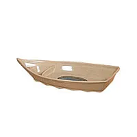 Thunder Group 8005J - Sushi Boat - Wei Collection 12" x 5-1/2" (12 per Case) 