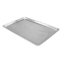 Thunder Group ALSP1813PF - Perforated Half Size Aluminum Sheet Pan 18" x 13" ( 24 per Case) 