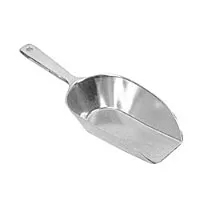 Thunder Group ALTWFC004 - Aluminum Flat Bottom Scoop 4 oz (12 per Case) 