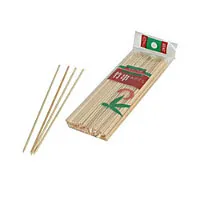 Thunder Group BAST008 - Bamboo Skewers 8" - Bag of 100 (Pack of 30) 