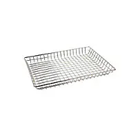 Thunder Group CRDB1218 - Rectangular Nickel-Plated Donut Basket 12" x 18" (Pack of 24) 