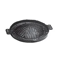 Thunder Group IRTP001 - Cast Iron BBQ Plate 11 1/2" 