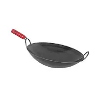 Thunder Group IRWC006 - Wok w/ Wood Handle 14" 