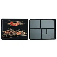 Thunder Group JPRB002 - Makunouchi Bento Server w/ Fixed Tray 