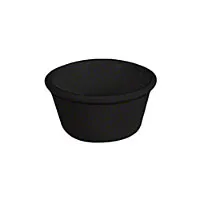 Thunder Group Black Smooth Ramekin 4 oz (48 per Case) [ML538BL]