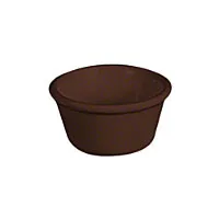 Thunder Group ML538C - Chocolate Smooth Ramekin 4 oz (48 per Case) 