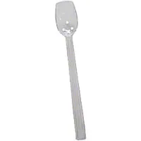 Thunder Group PLBS110CL - Clear Polycarbonate Perforated Serving Spoons 10" (12 per Case) 