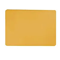 Thunder Group PLCB241805YW - Polyethylene Yellow Cutting Board 24" x 18" 