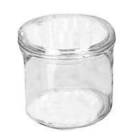 Thunder Group PLCJ007 - Plastic Condiment Jar with Cover 7 oz (12 per Case) 