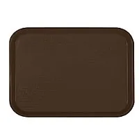 Thunder Group PLFFT1418BR - Brown Fast Food Tray 14" x 17-3/4" (12 per Case) 