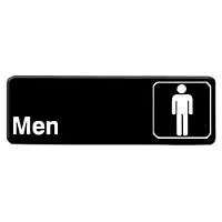 Thunder Group PLIS9313BK - Men Sign 9" x 3" (12 per Case) 