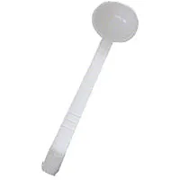 Thunder Group White Polycarbonate Ladle 3/4 oz (12 per Case) [PLOP009WH]