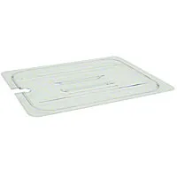 Thunder Group Third-Size Polycarbonate Slotted Food Pan Covers (12 per Case) [PLPA7130CS]